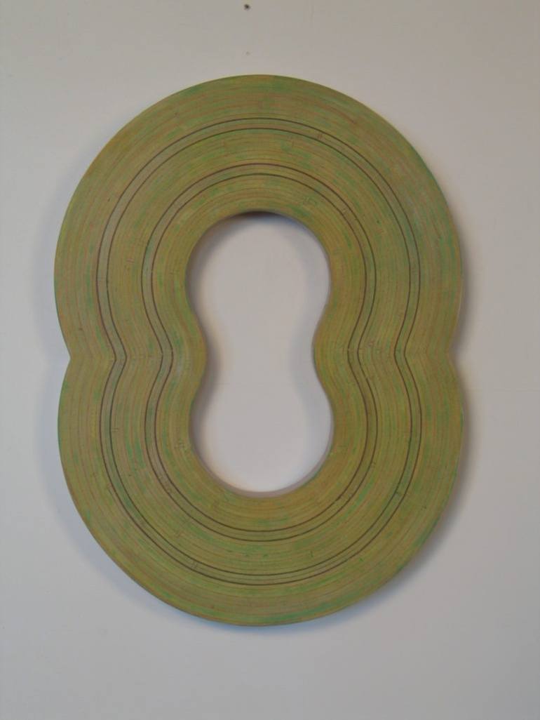 Original Abstract Geometric Sculpture by Hank De Ricco