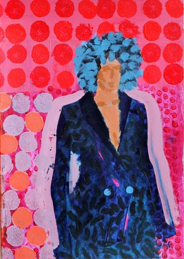 Original Abstract Women Paintings by Sara Hayward