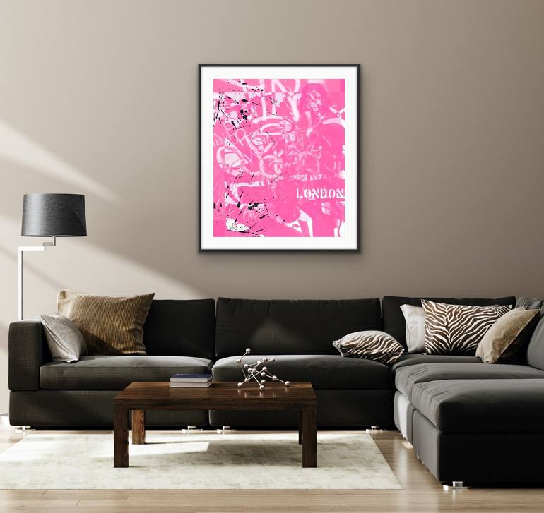 Original Contemporary Abstract Digital by Sheena Lennox