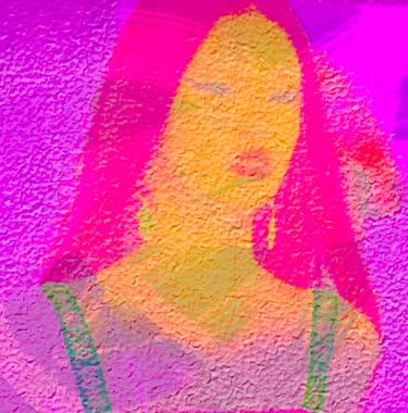 Original Abstract People Digital by Sheena Lennox