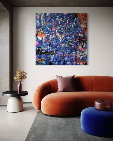 Original Abstract Expressionism Abstract Paintings by Sheena Lennox