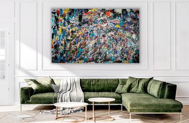 Original Abstract Expressionism Abstract Paintings by Sheena Lennox