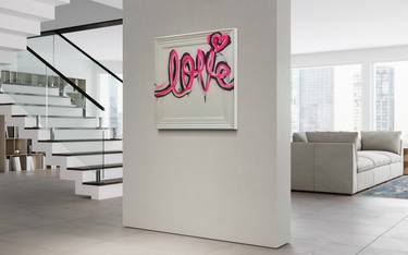 Original Pop Art Love Installation by Sheena Lennox