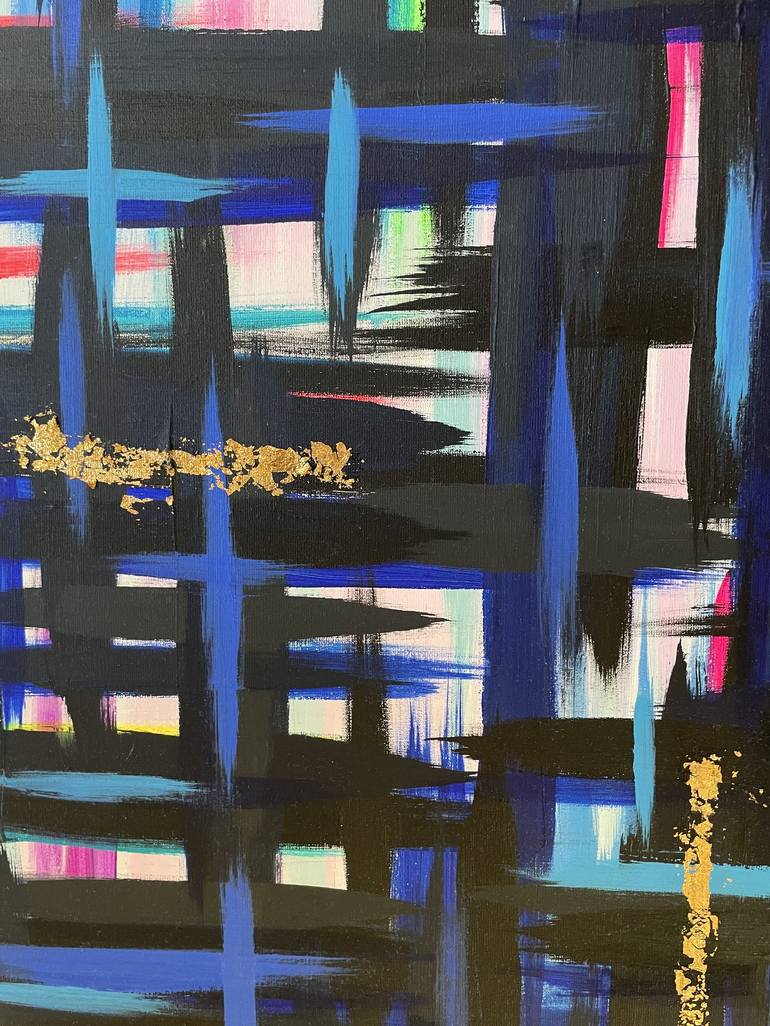 Original Abstract Painting by Sheena Lennox