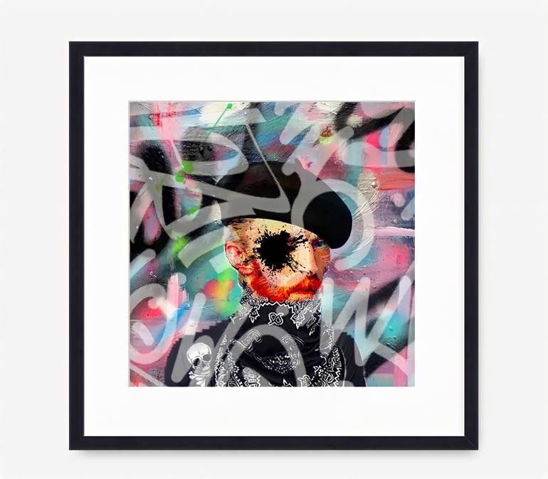 Original Modernism People Mixed Media by Sheena Lennox