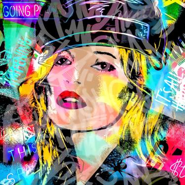 Original Pop Art Pop Culture/Celebrity Digital by Sheena Lennox