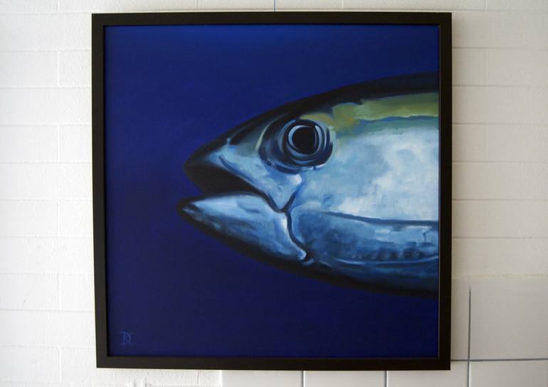 Original Figurative Fish Painting by Damir Kopic