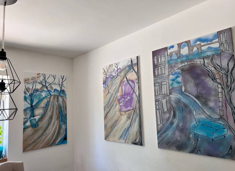 Original Contemporary Performing Arts Painting by Nikol Labe