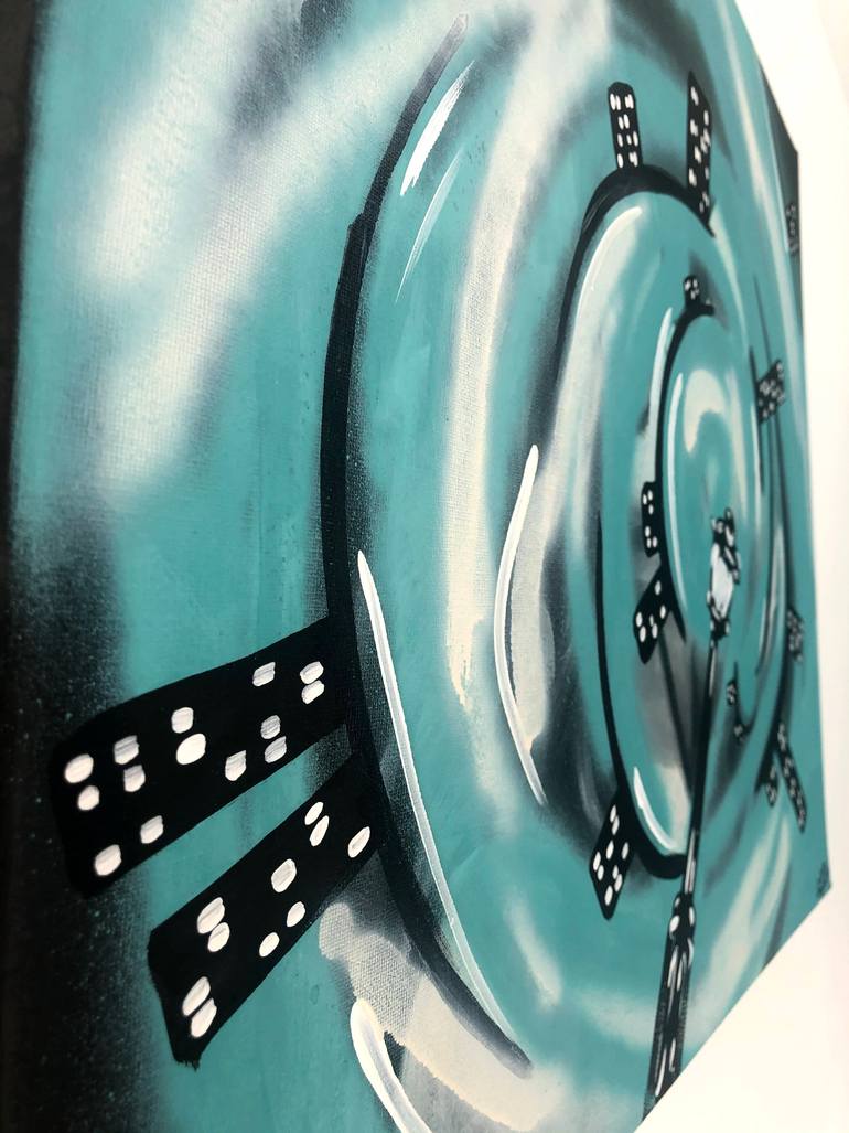 Original Surrealism Fantasy Painting by Nikol Labe