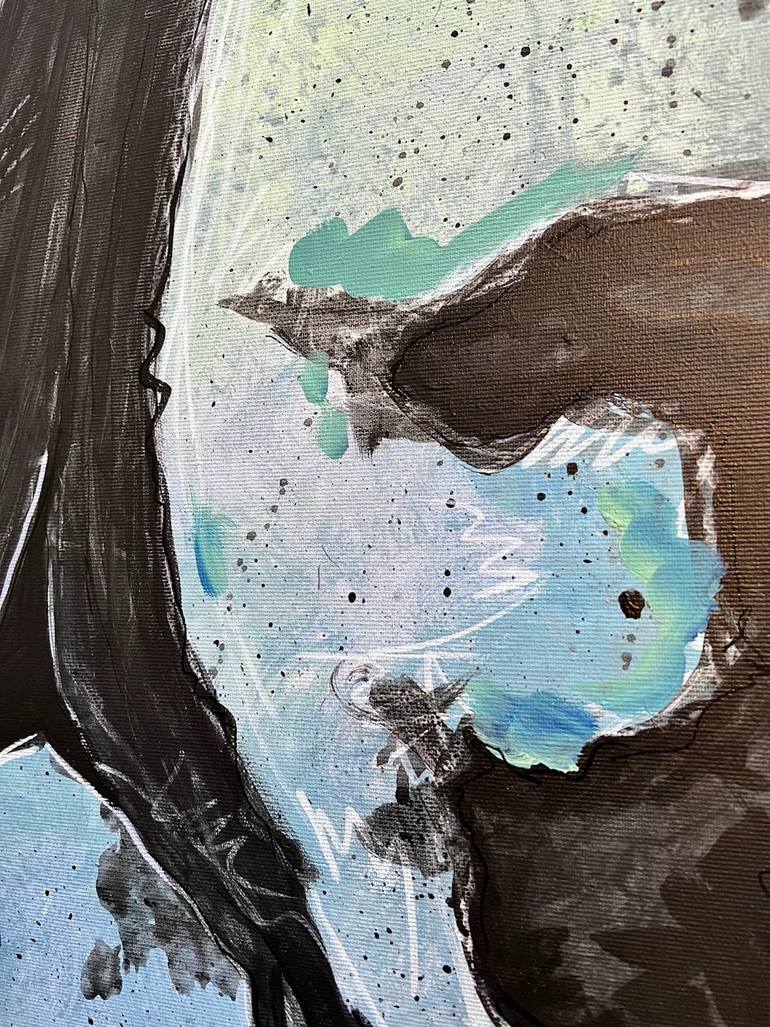 Original Surrealism Fantasy Painting by Nikol Labe