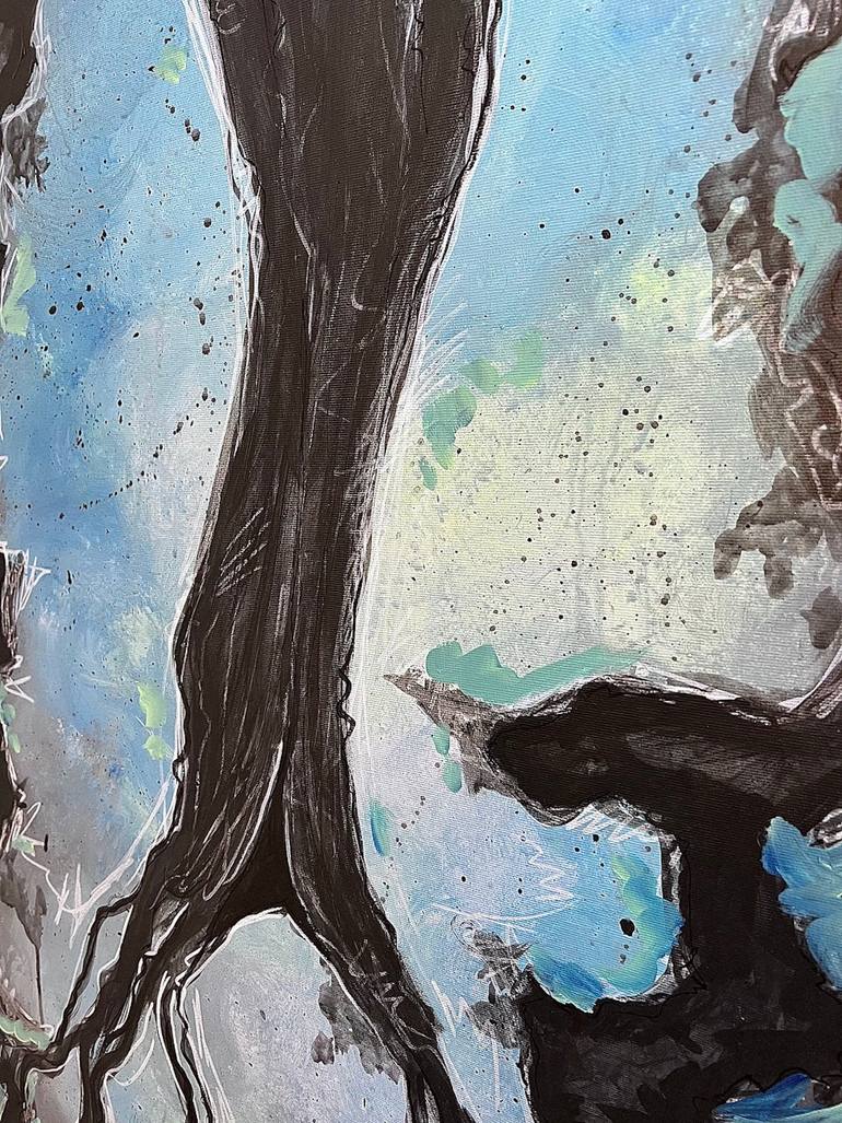 Original Surrealism Fantasy Painting by Nikol Labe