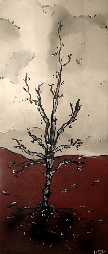 Print of Surrealism Tree Paintings by Nikol Labe