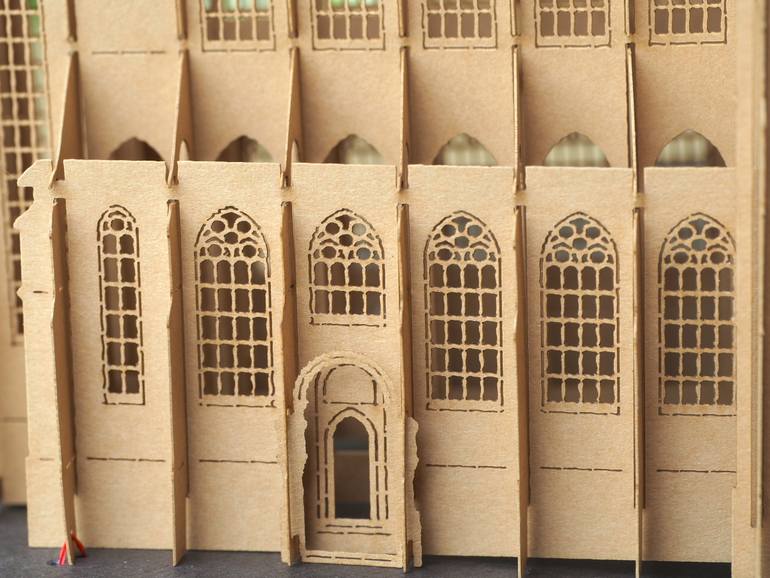 Original Other Architecture Sculpture by Dan Mirov
