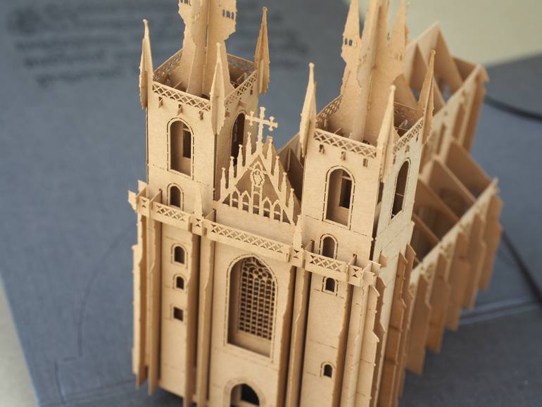 Original Other Architecture Sculpture by Dan Mirov