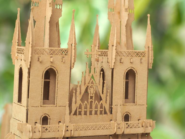 Original Other Architecture Sculpture by Dan Mirov