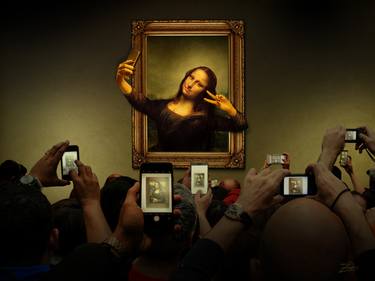 Mona Lisa & Her Fans - Limited Edition of 10 thumb
