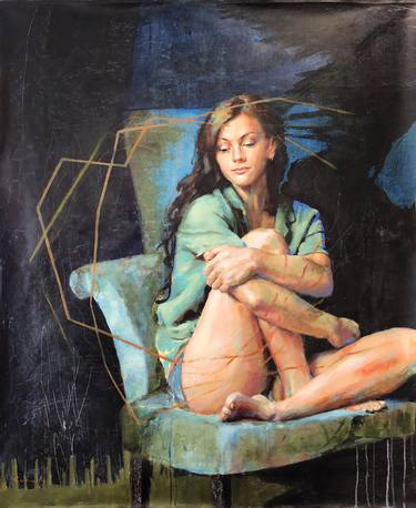 Original Contemporary Women Paintings by Carmen Rey