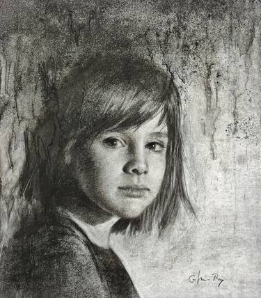 Original Figurative Children Drawings by Carmen Rey