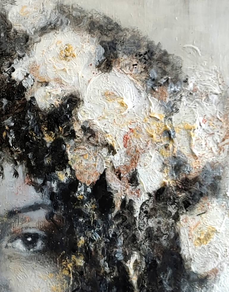 Original Figurative Women Painting by Carmen Rey