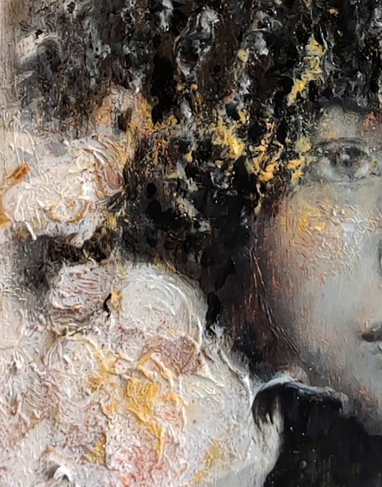 Original Figurative Women Painting by Carmen Rey