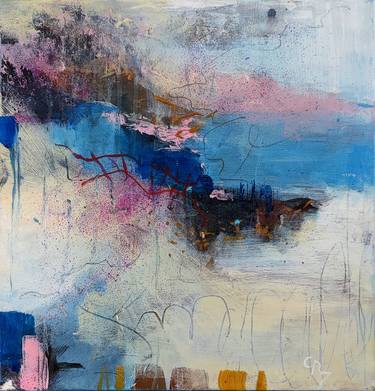 Original Fine Art Abstract Paintings by Carmen Rey