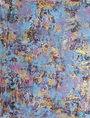 Original Abstract Expressionism Abstract Painting by Anna Kosa