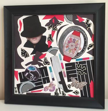 Print of Abstract Expressionism Fashion Collage by Brigitte Nioche