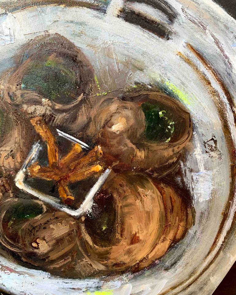 Original Expressionism Still Life Painting by Irina Davydova