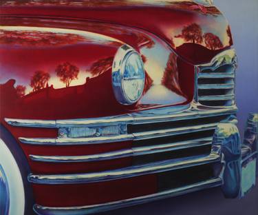 Print of Realism Car Paintings by John Chan