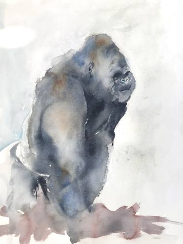 Original Animal Painting by christian del solar