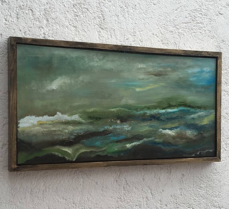 Original Seascape Painting by Nat ViGa