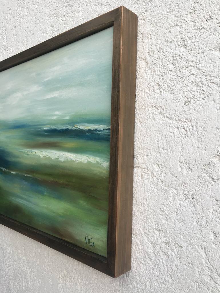 Original Seascape Painting by Nat ViGa