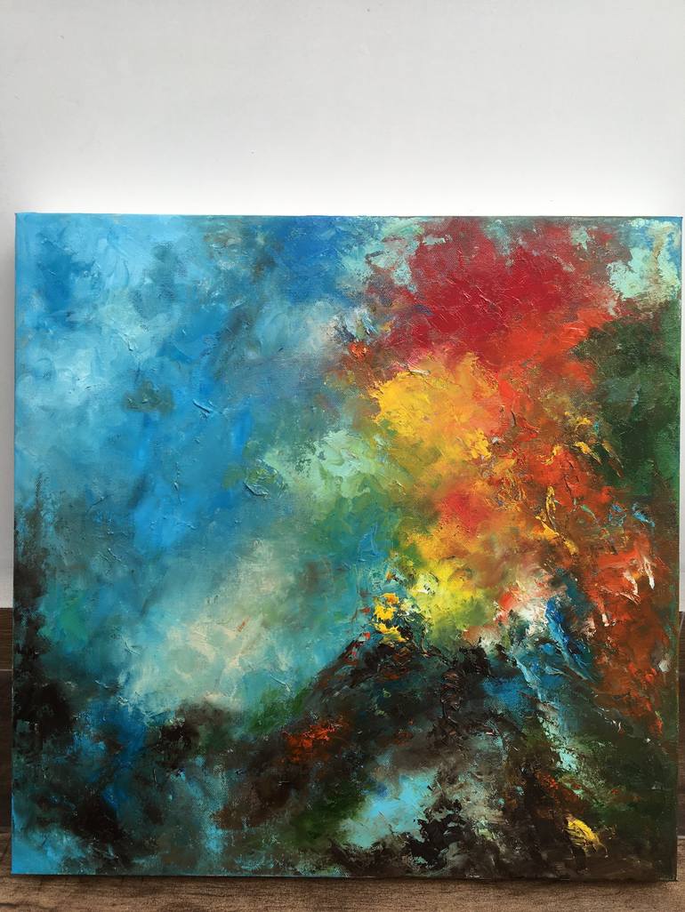 Original Abstract Painting by Nat ViGa