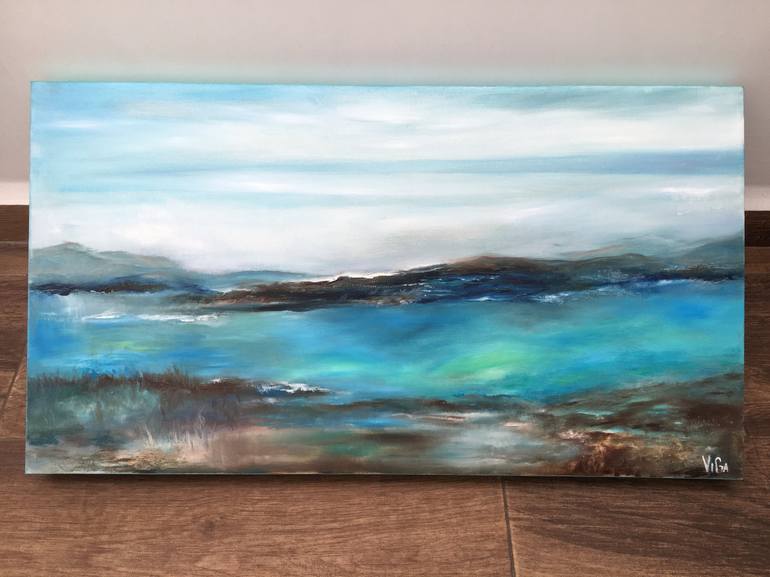 Original Seascape Painting by Nat ViGa