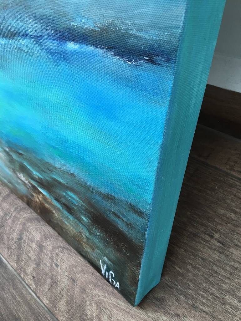 Original Seascape Painting by Nat ViGa