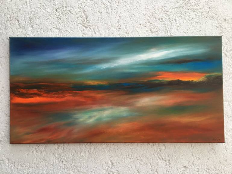 Original Seascape Painting by Nat ViGa