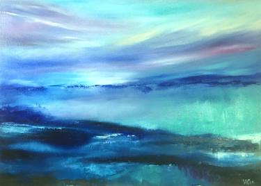 Print of Abstract Seascape Paintings by Nat ViGa
