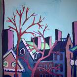 Cambridge Rooftops by Debra Bretton Robinson