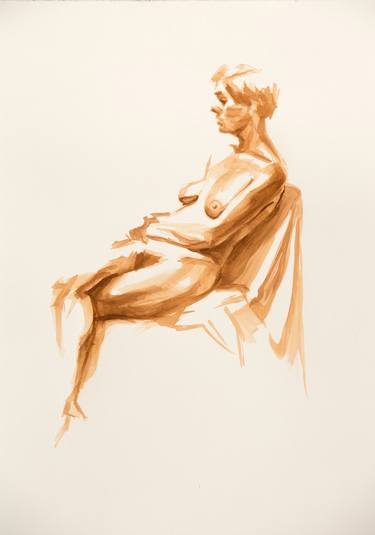 Original Body Drawings by Linda Pearlman Karlsberg