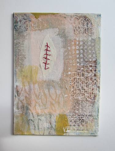 Original Abstract Mixed Media by Soraya Marcano