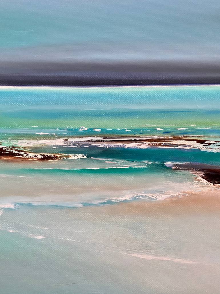 Original Expressionism Seascape Painting by Geoff Pike
