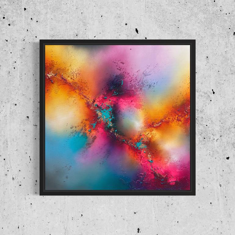 Original Abstract Expressionism Abstract Painting by Tom Payne