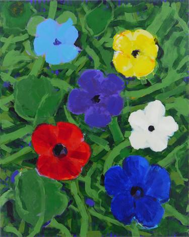 Print of Pop Art Garden Paintings by Detlef Lemme