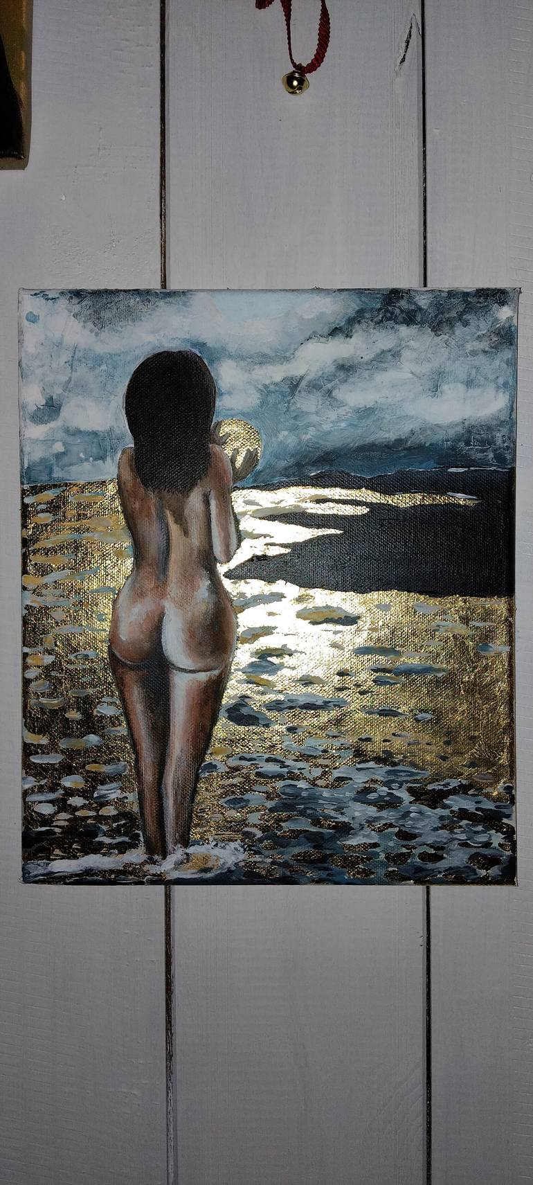 Original Expressionism Nude Mixed Media by Valentina Calamello