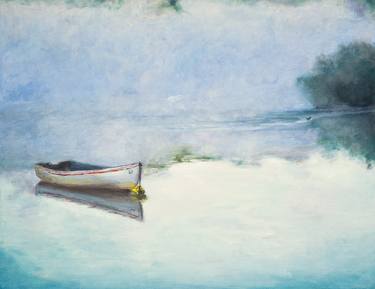 Print of Fine Art Water Paintings by Jocelyne Maucotel