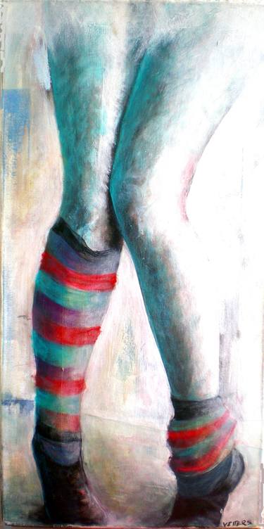 Original Figurative Body Painting by Olivia M Vetters