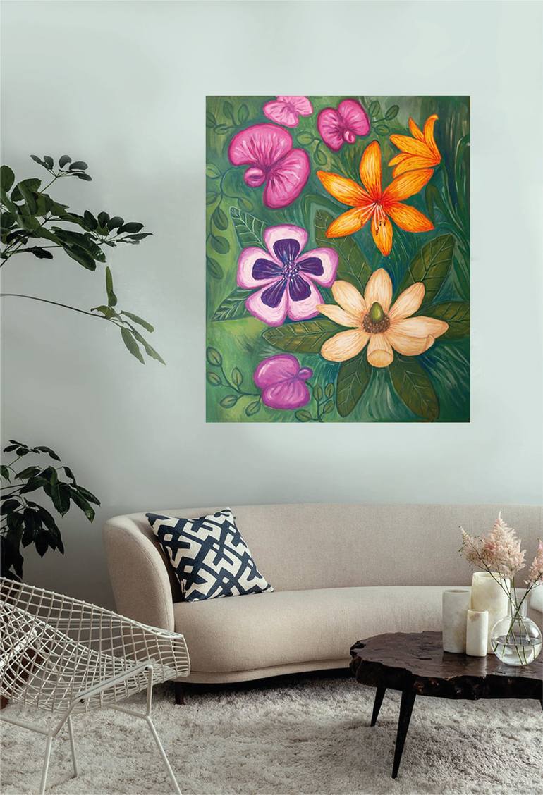 Original Realism Botanic Painting by Liliia Dutka