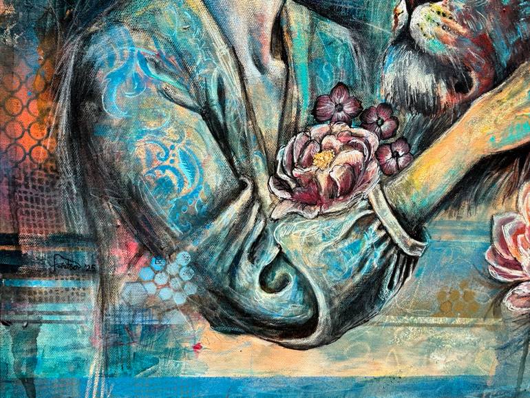 Original Contemporary Animal Painting by Fanitsa Petrou