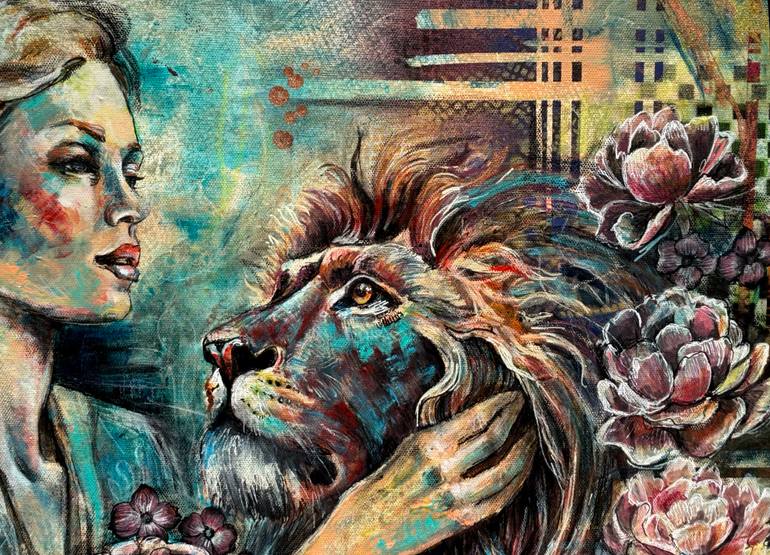 Original Contemporary Animal Painting by Fanitsa Petrou