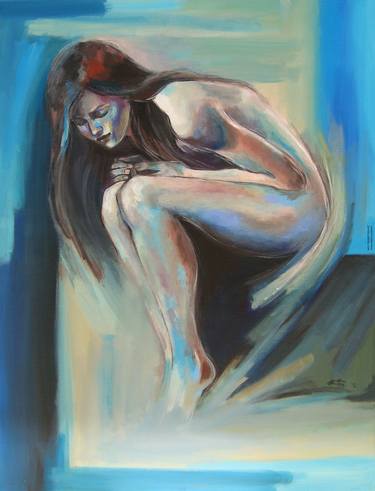 Original Fine Art Nude Paintings by Fanitsa Petrou